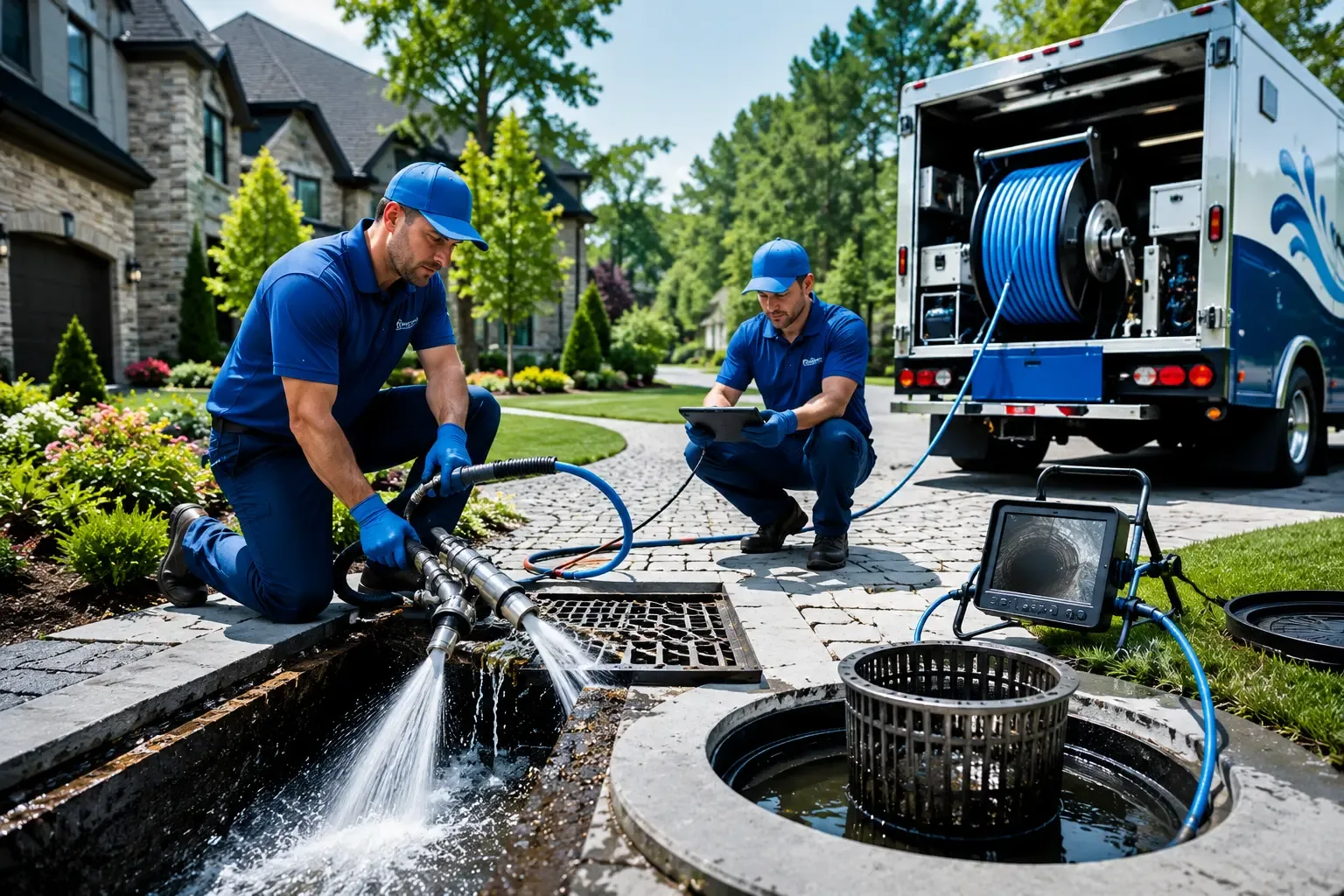 Local outdoor drain cleaning professionals in Blacklick, OH